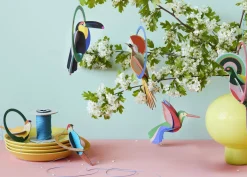 Hängende Deko 'Leuchtender Kolibri'