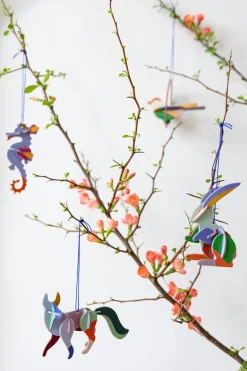 Hängende Deko 'Leuchtendes Kaninchen'