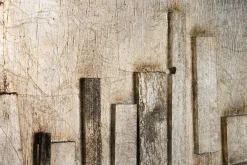 Holzbild 3D 'City of the Future' 100x50x5cm