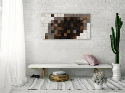 Holzbild 3D 'Colours of Elegance' 98x55x6,5cm