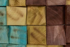 Holzbild 3D 'Colours of Magic' 102x55x6,5cm
