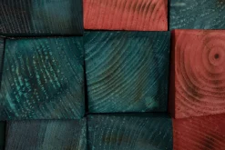 Holzbild 3D 'Colours of Magic' 102x55x6,5cm