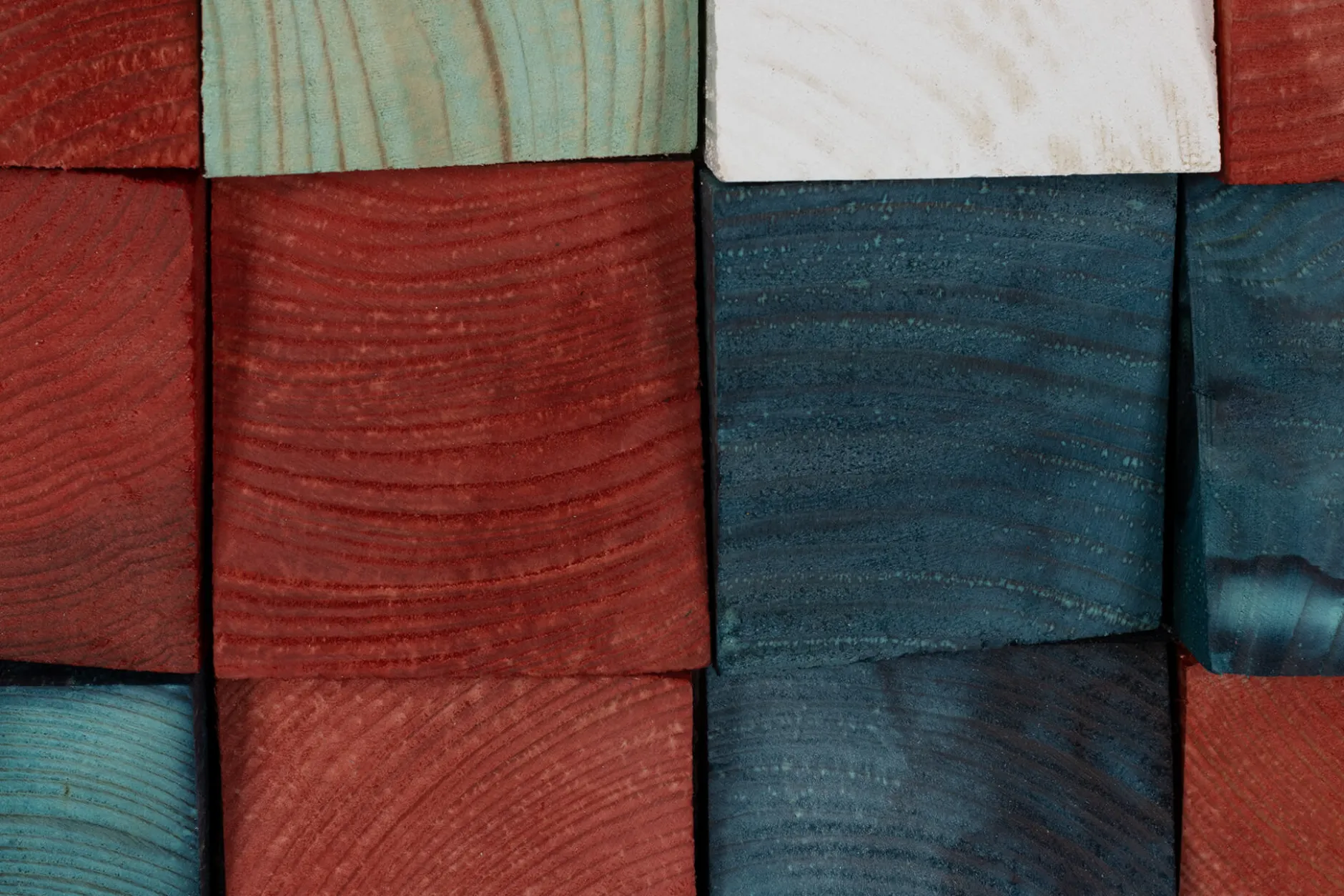 Holzbild 3D 'Colours of Sunset' 75x75x7,5cm