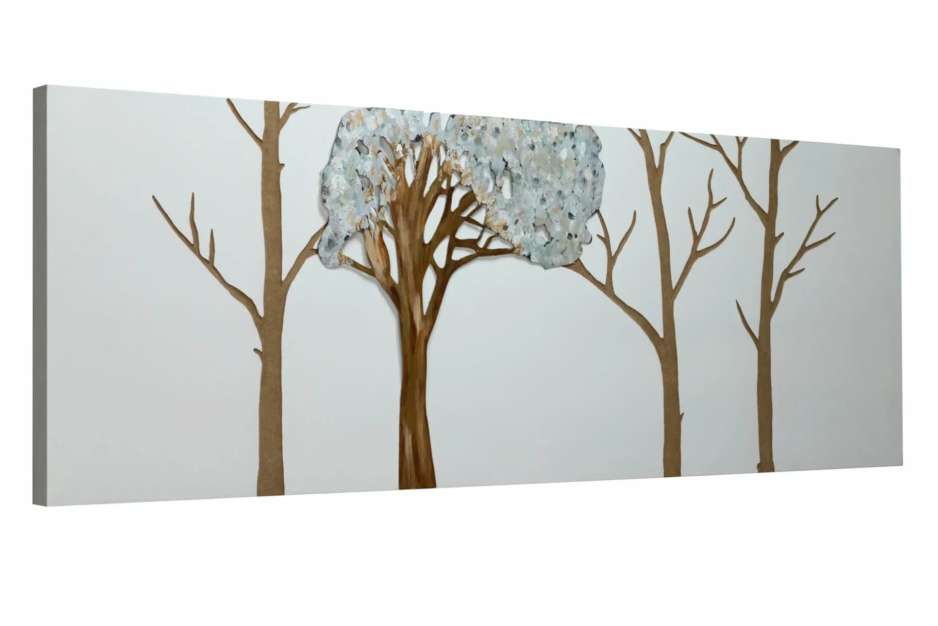 Holzbild 3D 'Ewiger Frühling' 120x40x3,5cm