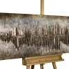 Holzbild 3D 'Frequency 1000' 144x44x7,5cm