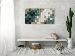 Holzbild 3D 'Horizon Colours' 98x55x6,5cm