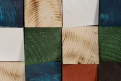Holzbild 3D 'Mystic Pattern' 75x75x7,5cm