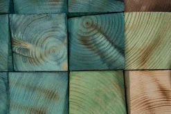 Holzbild 3D 'Oceanic Colours' 98x55x6,5cm