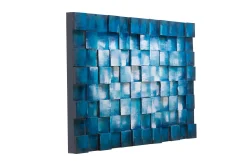Holzbild 3D 'Reflektion des Meeres' 90x60x5cm