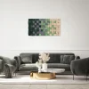 Holzbild 3D 'Spring Colours' 98x55x7,5cm