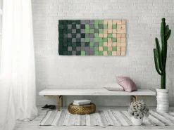 Holzbild 3D 'Spring Colours' 98x55x7,5cm