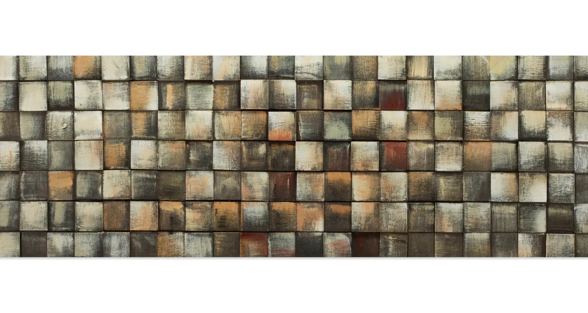 Holzbild 3D 'World beyond' 144x44x6cm