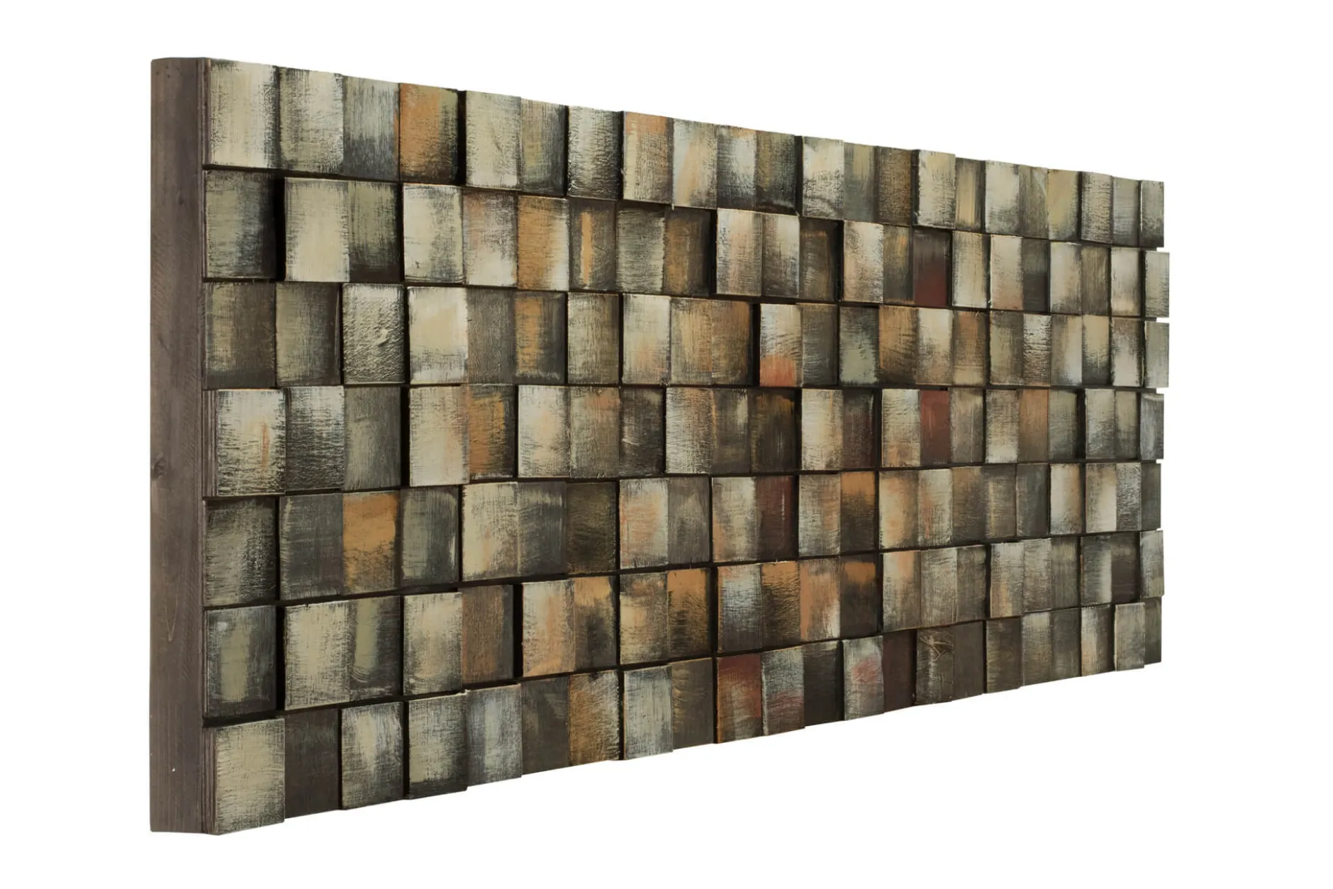 Holzbild 3D 'World beyond' 144x44x6cm