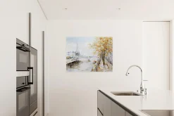 Kunstdruck 'An der Seine'