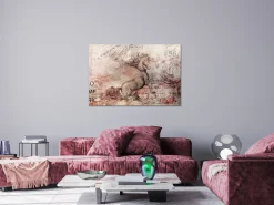 Kunstdruck auf Leinwand 'Artistic Vision Wide'