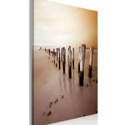 Kunstdruck auf Leinwand 'Autumn Outflow Vertical'