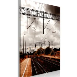 Kunstdruck auf Leinwand 'Before the Trip Vertical'