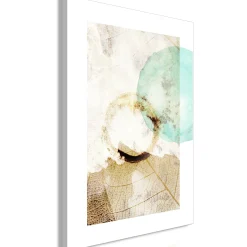 Kunstdruck auf Leinwand 'Beginning of Growth Vertical'