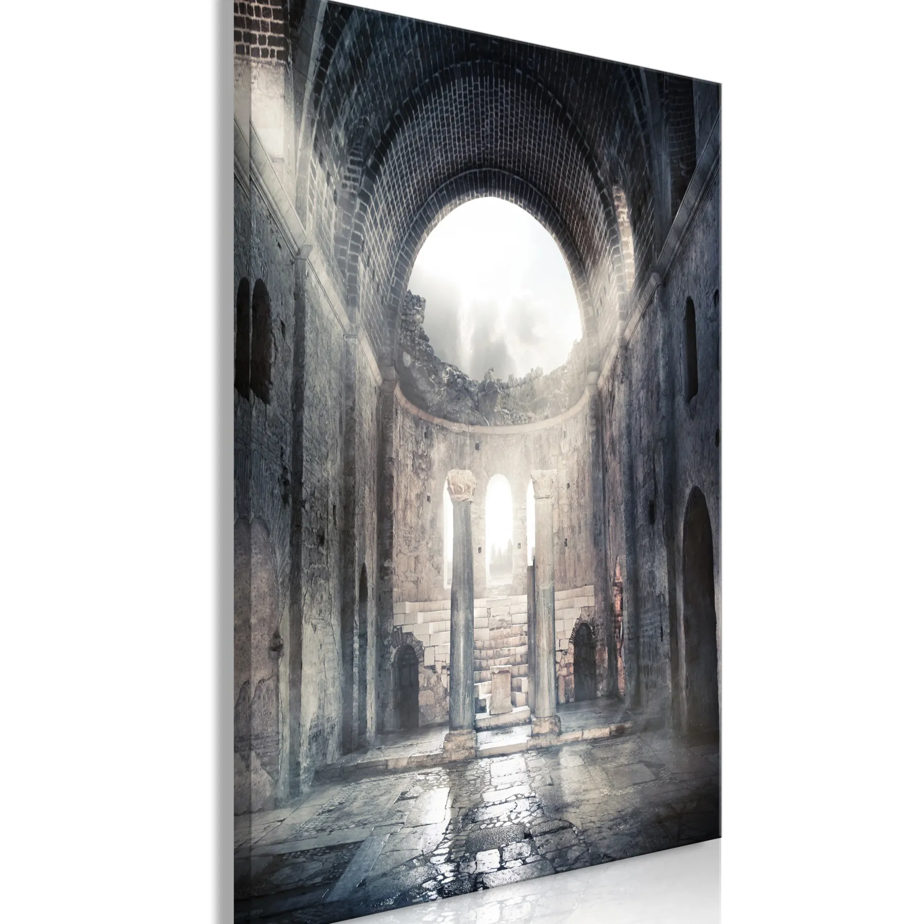 Kunstdruck auf Leinwand 'Chamber of Secrets Vertical'