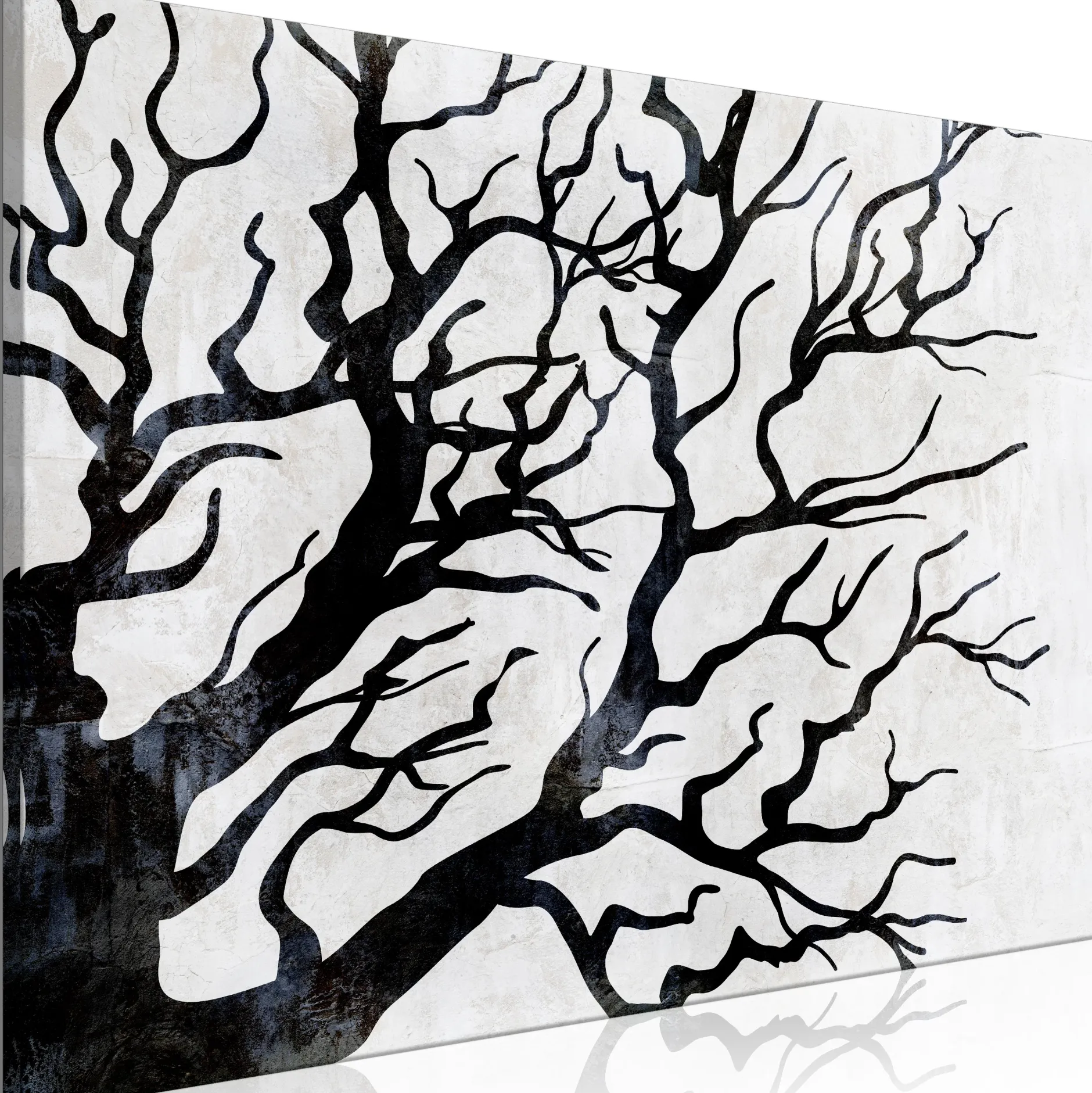 Kunstdruck auf Leinwand 'Cold Nature Wide'