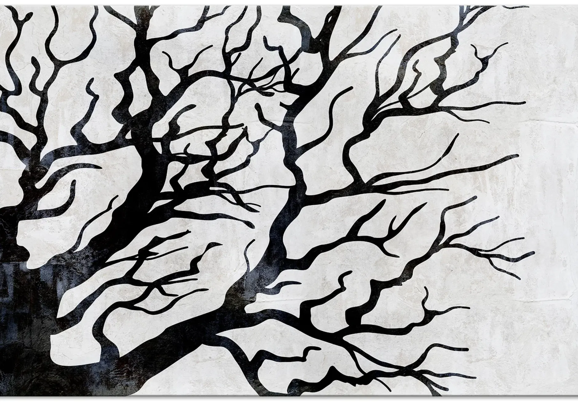 Kunstdruck auf Leinwand 'Cold Nature Wide'