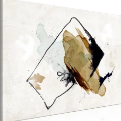 Kunstdruck auf Leinwand 'Composition of Feelings Wide'