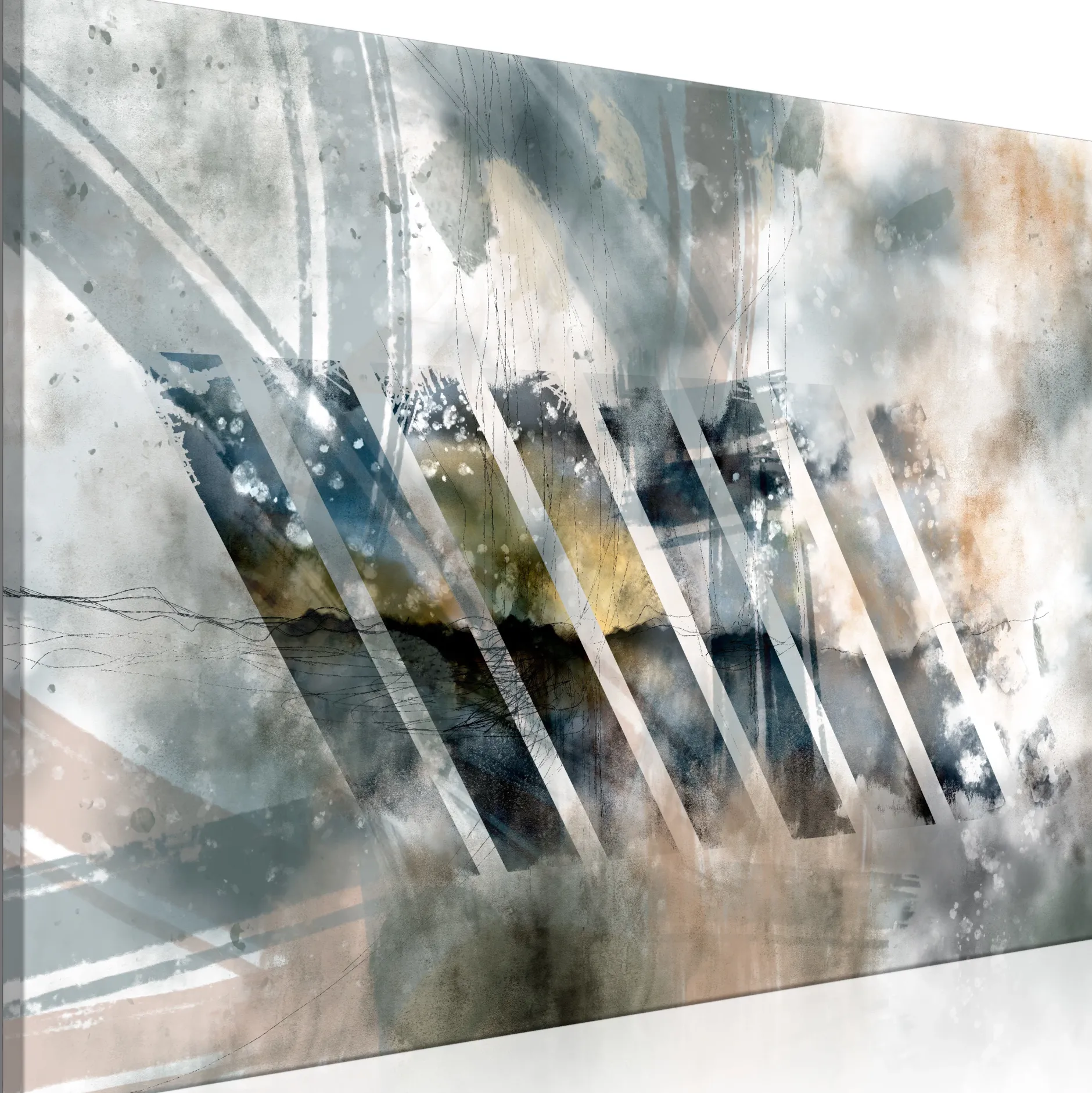 Kunstdruck auf Leinwand 'Daily Moments Wide'