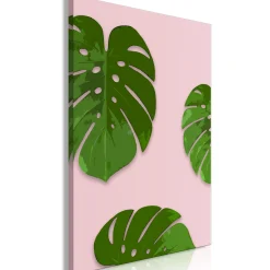 Kunstdruck auf Leinwand 'Exotic Fragment Vertical'