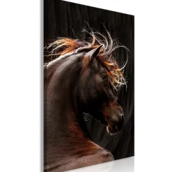 Kunstdruck auf Leinwand 'Fiery Wind Vertical'