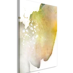 Kunstdruck auf Leinwand 'Golden Touch Vertical'