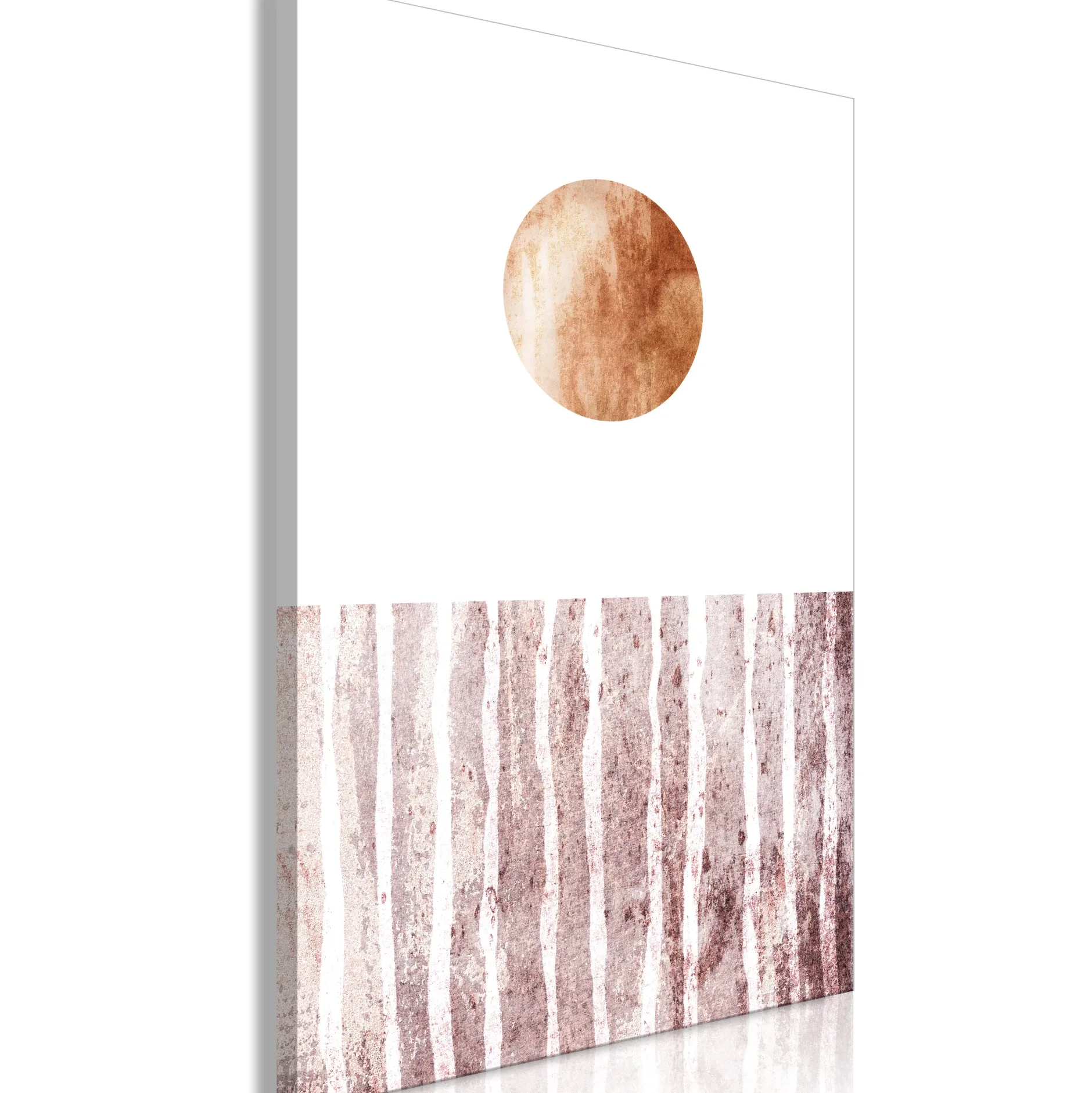Kunstdruck auf Leinwand 'Harmony and Rhythm Vertical'