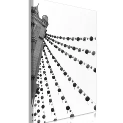 Kunstdruck auf Leinwand 'Joyful Festival Vertical'