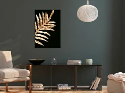 Kunstdruck auf Leinwand 'Magic Fern Vertical'