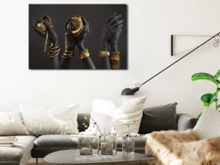 Kunstdruck auf Leinwand 'Midass Touch Wide'