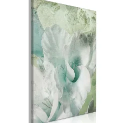 Kunstdruck auf Leinwand 'Mint Fog Vertical'