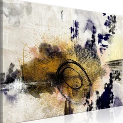 Kunstdruck auf Leinwand 'Morning on the River Wide'