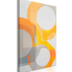Kunstdruck auf Leinwand 'Multicolour Vertical'