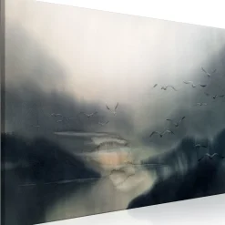 Kunstdruck auf Leinwand 'Nostalgic Space Wide'