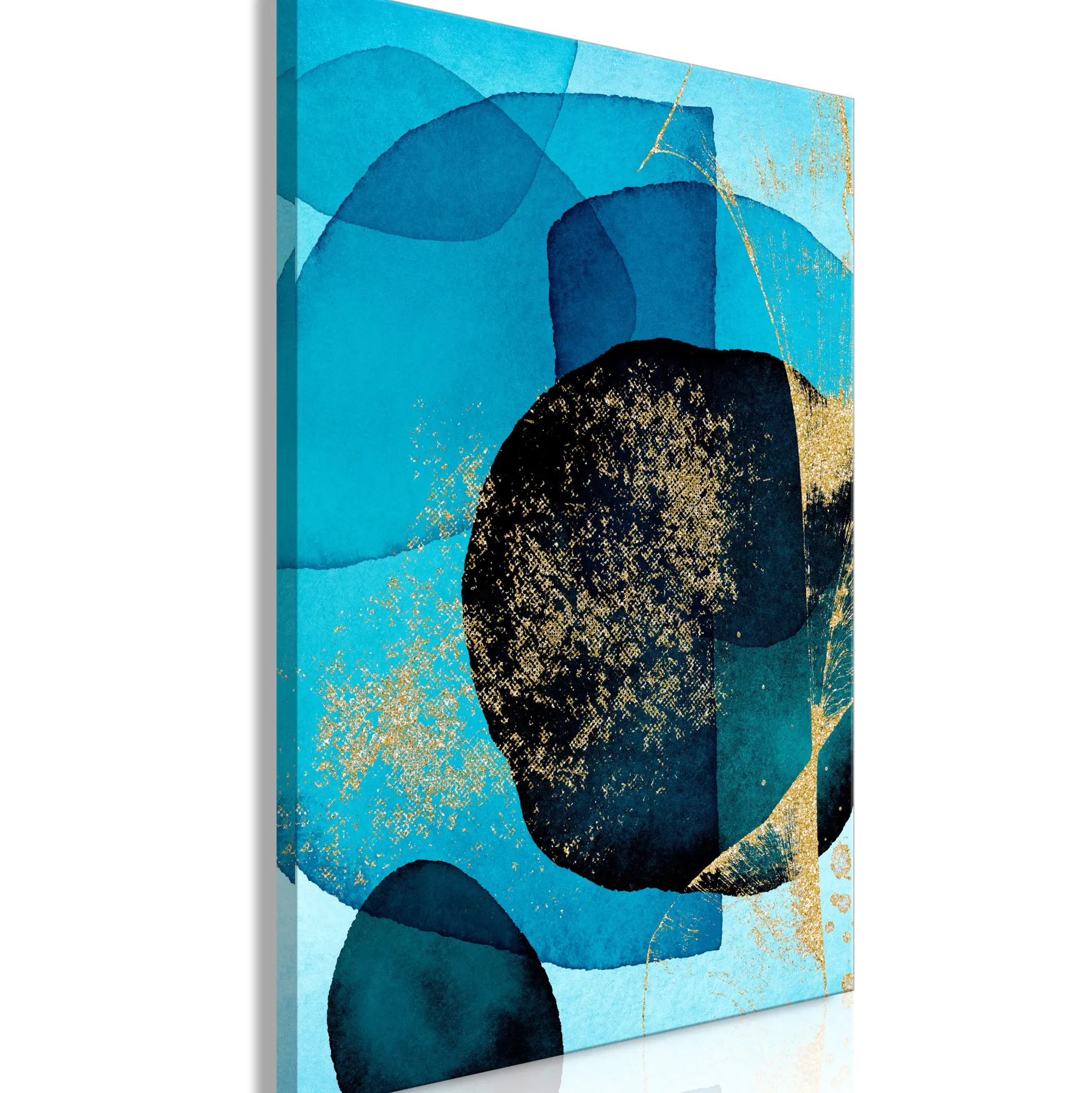 Kunstdruck auf Leinwand 'Ocean Kaleidoscope Vertical'