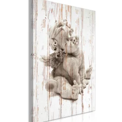 Kunstdruck auf Leinwand 'Pensive Cupid Vertical'