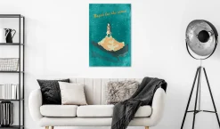 Kunstdruck auf Leinwand 'Reach for the Stars Vertical'