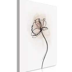 Kunstdruck auf Leinwand 'Right to the Sun Vertical'