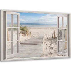 Kunstdruck auf Leinwand 'Sand Calm'