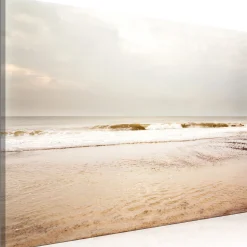 Kunstdruck auf Leinwand 'Sea After Storm Wide'
