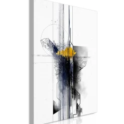 Kunstdruck auf Leinwand 'Sentimental Journey Vertical'