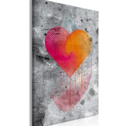 Kunstdruck auf Leinwand 'Sincere Confession Vertical'