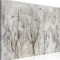 Kunstdruck auf Leinwand 'Singing in the Forest Wide'