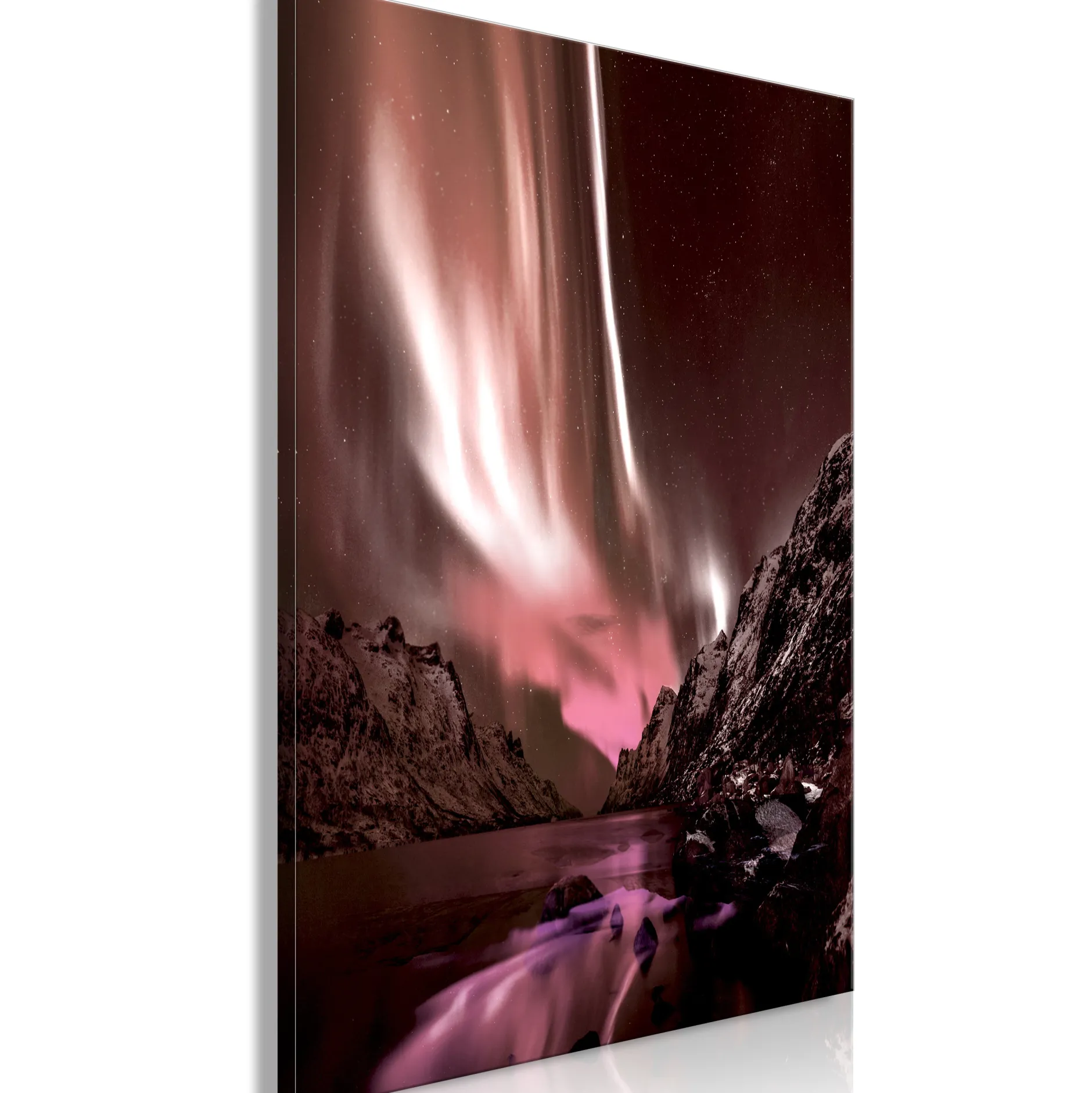 Kunstdruck auf Leinwand 'Sleepy Land Vertical'
