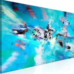 Kunstdruck auf Leinwand 'Snow Fun Narrow'