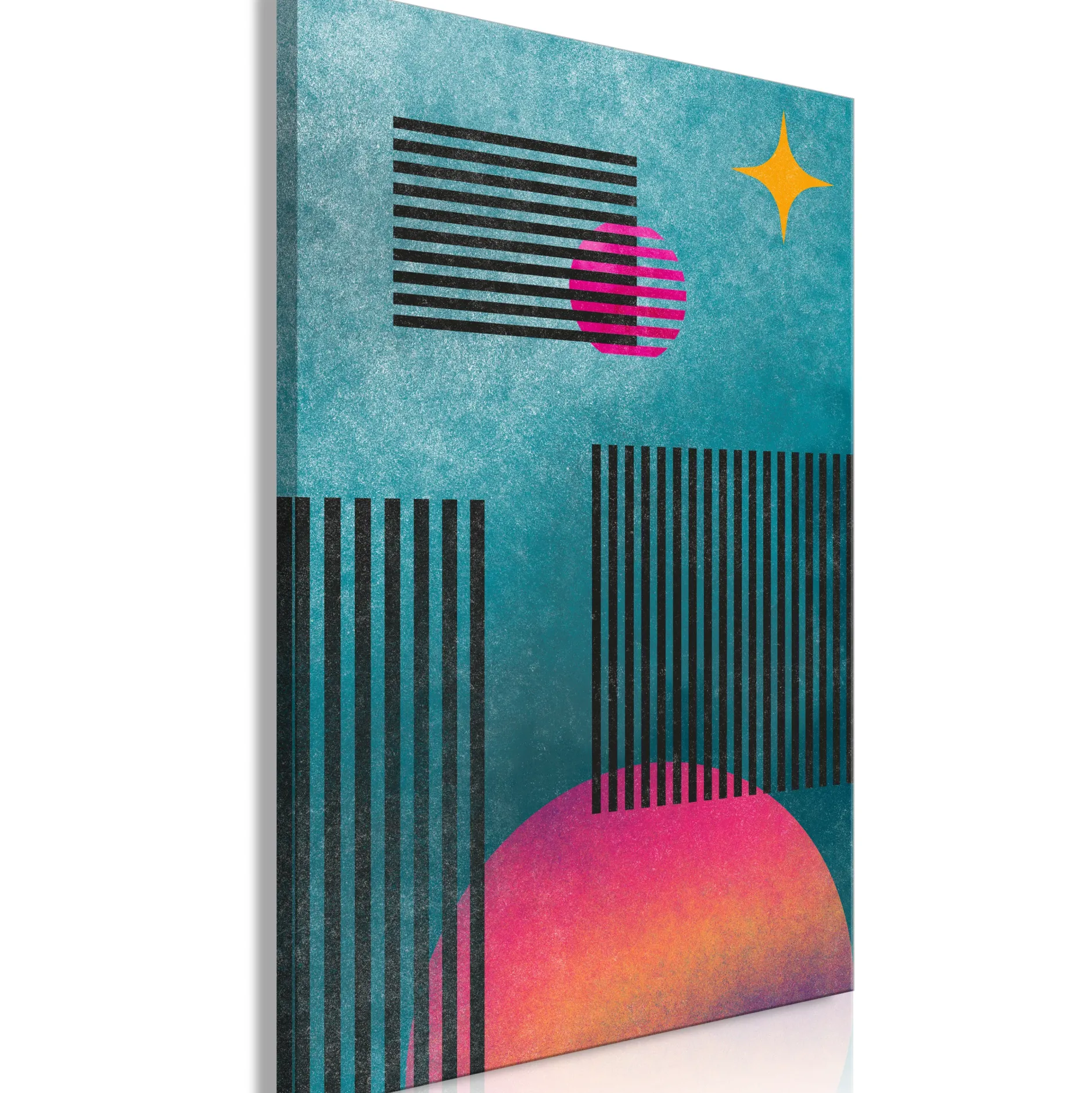 Kunstdruck auf Leinwand 'Solar Clearances Vertical'